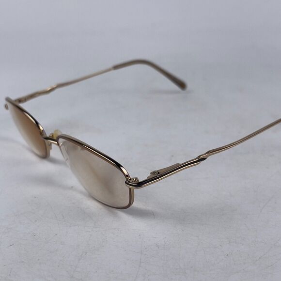 ARISTAR by CHARMANT 6867 Eyeglasses Frame Women Gold Metal Full Rim 52-18-140 - Picture 4 of 13